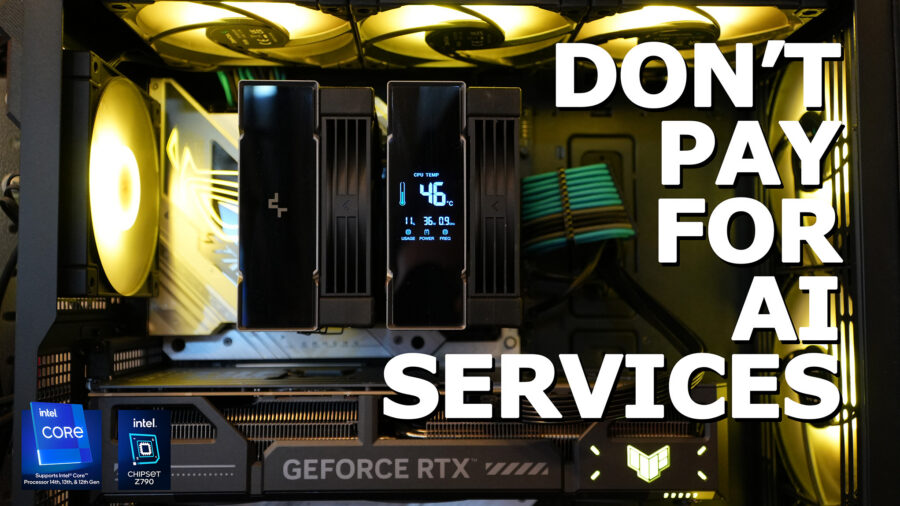Don't Pay for an AI Service, Work with an AI PC!