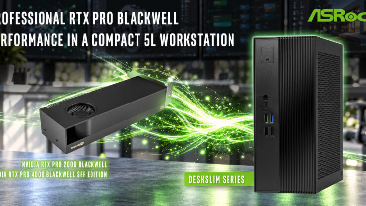 ASRock DeskSlim Series with RTX PRO Graphics