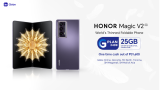 The World’s Thinnest Foldable Phone, HONOR Magic V2 Now Available via Globe Plan 2499!