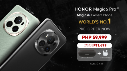 The World’s No. 1 Magic AI Camera Phone HONOR Magic6 Pro is Now Available in PH for Php 59,999