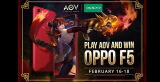 Want to win an OPPO F5 Red? Just Play Arena of Valor!