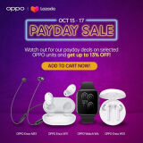 OPPO PayDay Sale at Lazada on Oct.15-17
