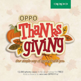 OPPO Giving Away FREE Phone Cases and an OPPO F1s