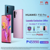 Pre-Order the Huawei P30 Pro in Misty Lavender and Mystic Blue through Lazada!