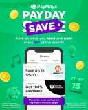 Turn PayDay Sales into PayDay Save with PayMaya