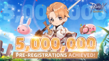 Ragnarok Origin reached 5,000,000 pre-registrations!