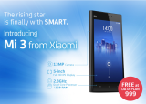 Breaking News: Xiaomi’s Mi 3 will be offered through SMART Postpaid 999!