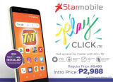 Starmobile Play Click LTE – Affordable LTE Phone with TNT LTE SIM Card