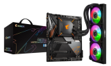 Z490 AORUS Master Waterforce with Liquid Cooler AIO 360 Announced